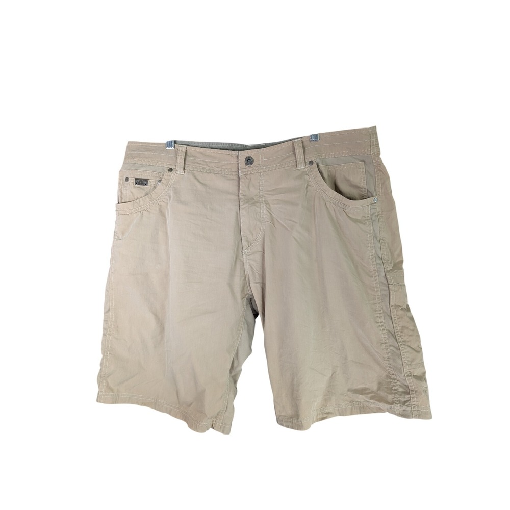 Kuhl Shorts Mens 40 Khaki Tan Hiking Utility Cargo Radikl